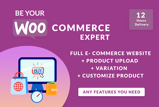 create ecommerce website with woocommerce