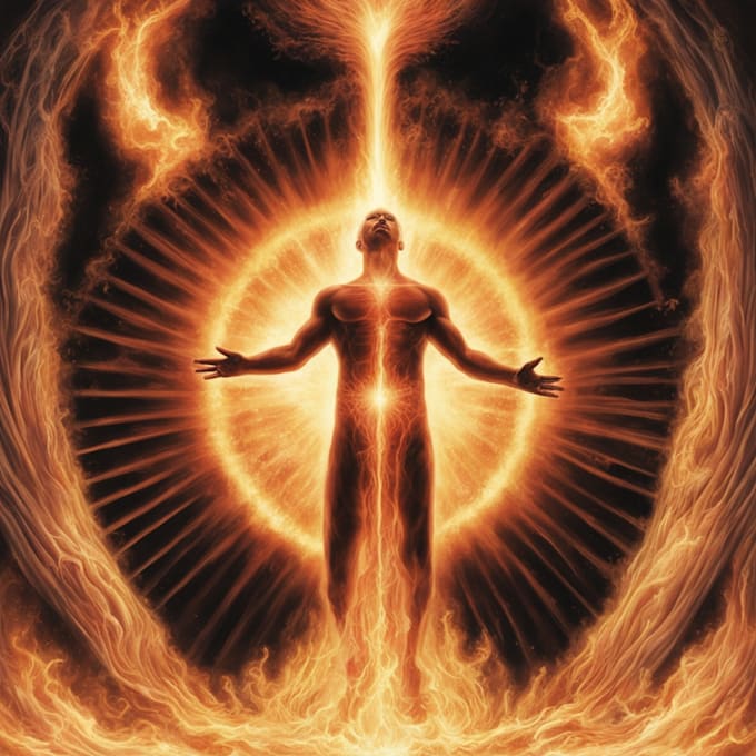 surround you with divine fire protection