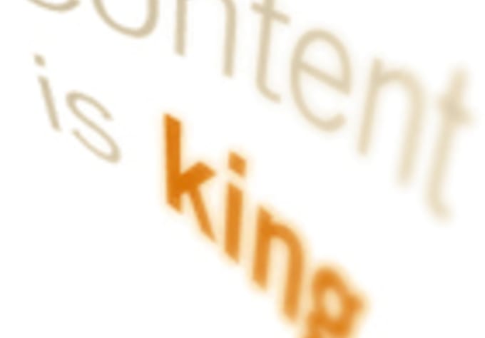 write original german content
