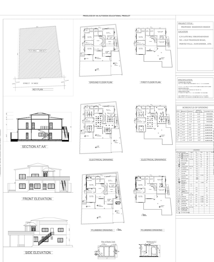 Draw 2d 3d Architectural Drawings In Autocad And Revit By