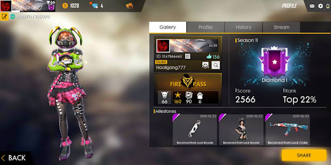 Play Free Fire With You By Lisssap2