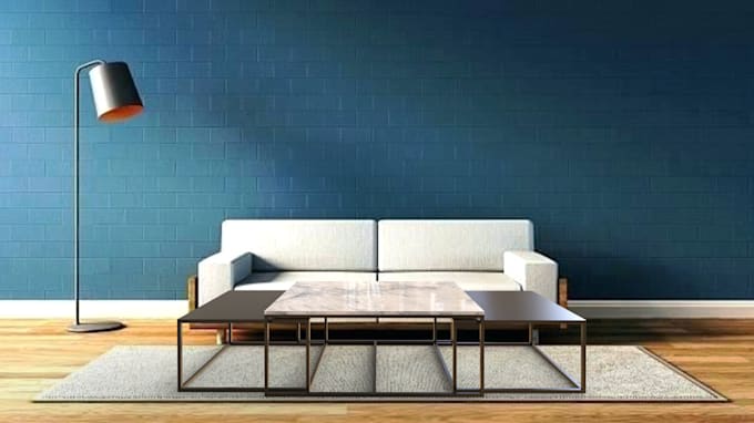 do 3d realistic furniture design and rendering
