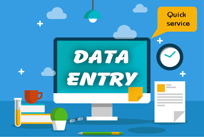provide data entry service and web research