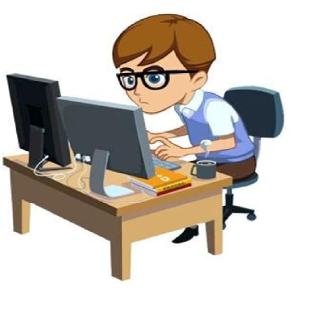 Картинка компьютерщика для детей