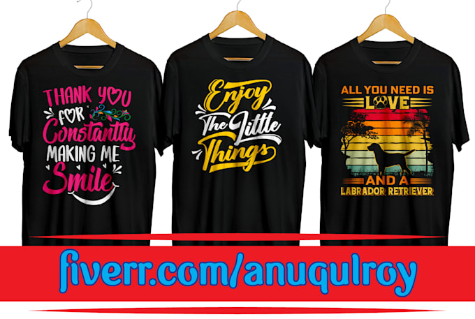 do amazing typography tshirt design