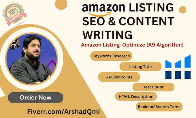 do amazon SEO title bullet points write description ppc ads