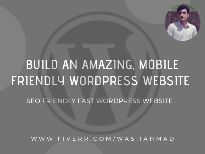 customize develop responsive SEO friendly wordpress website