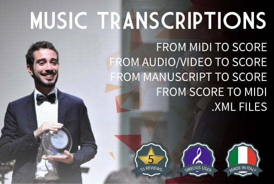 do the best music transcription