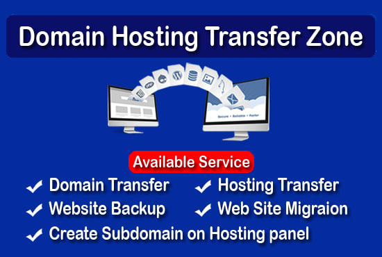 transfer your website to a new server
