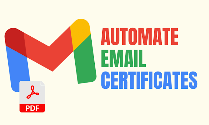automate your pdf certificate generation and sending