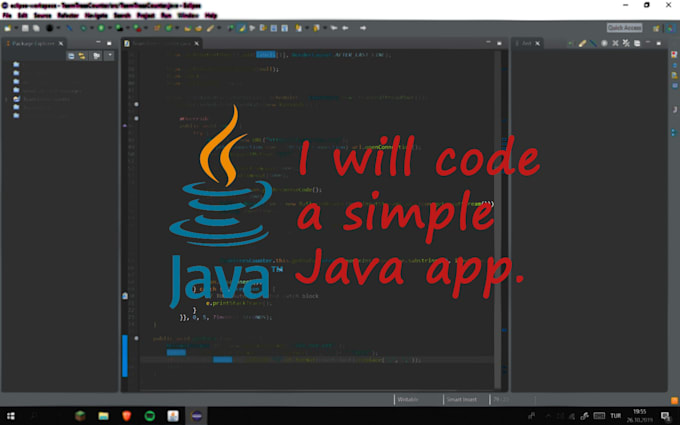 create a java application