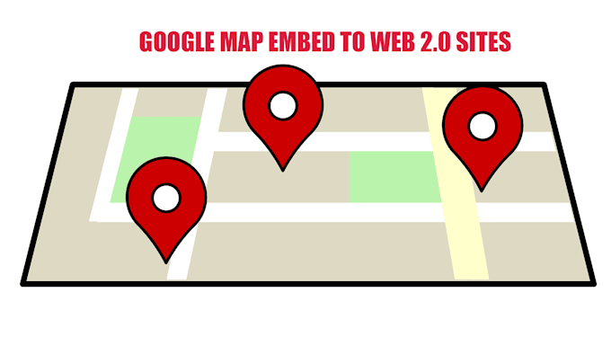 embed you google maps to 100 web 2 sites
