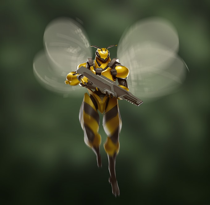 illustrate your mecha, robot and armored characters