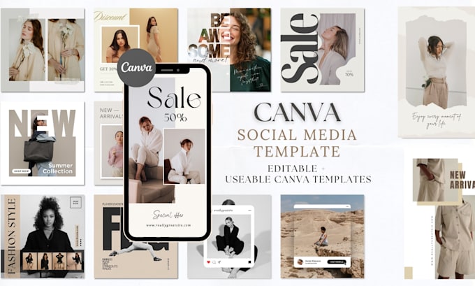 design amazing social media posts and canva templates