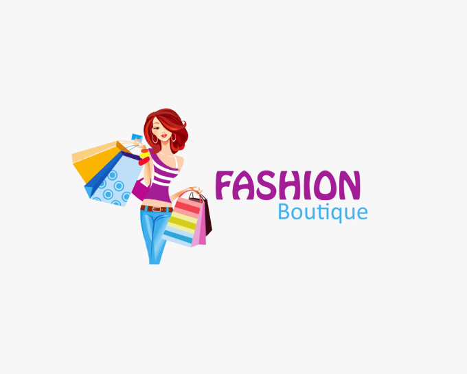 Design feminine fashion boutique logo for you by Iqs_creativity | Fiverr