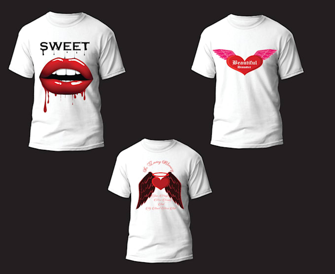 create unique and trendy tshirt and mug design