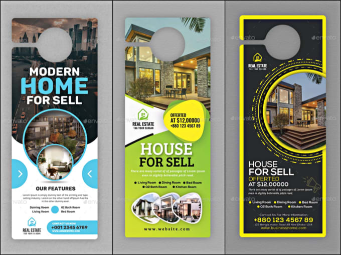 Design Modern Unique And Professional Door Hanger Design By Apochadesign Fiverr