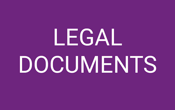 draft original legal documents