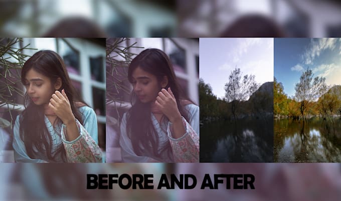 edit photos to make them look good