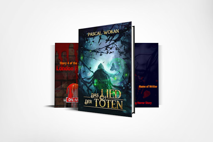 create professional fantastic book and book cover design