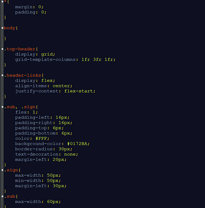 Create a webpage using html and css by Noahe549 | Fiverr