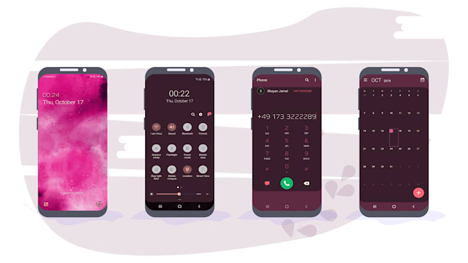 create samsung galaxy themes