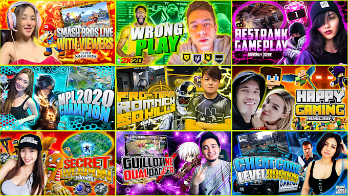 design eyecatching youtube thumbnails that go viral