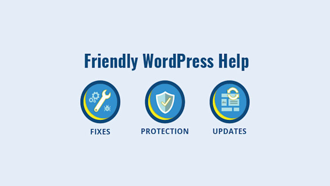 fix any wordpress issue problem