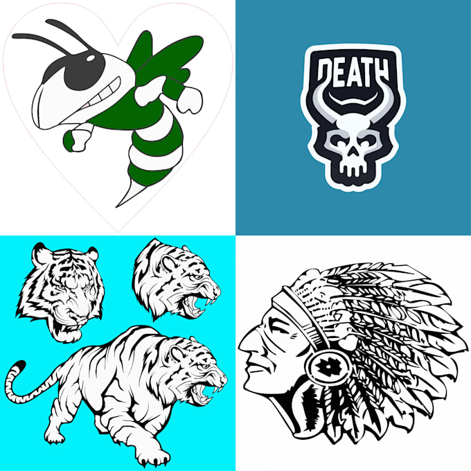redraw image or sketch, logo to vector with cleanup