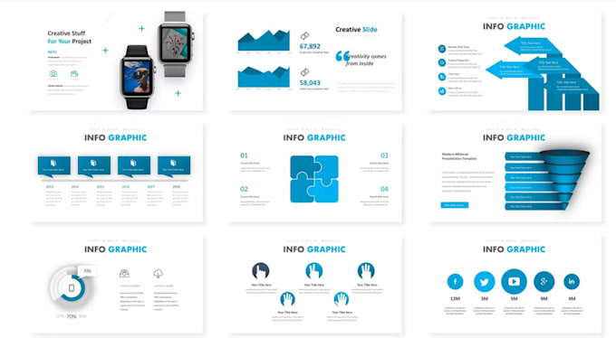 create a professional powerpoint presentation design or video