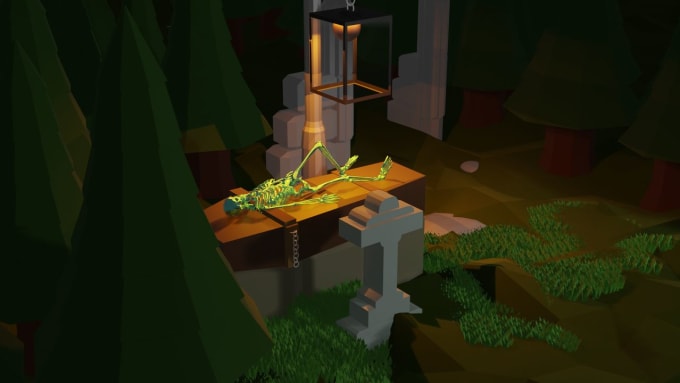 Make 3d Models In Low Poly Art Style By Struckstech