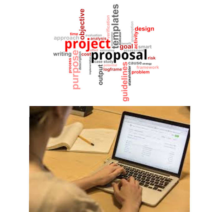 write your business proposal, content, project