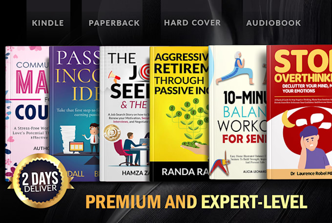 creative kindle book ebook and print book cover design