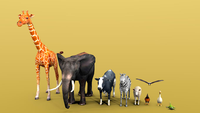 create amazing character and anything 3d model