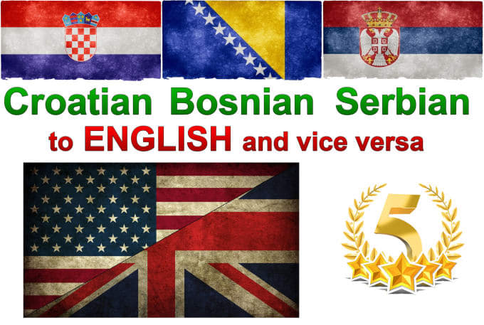 Translate croatian bosnian and serbian to english by Sandi13 | Fiverr