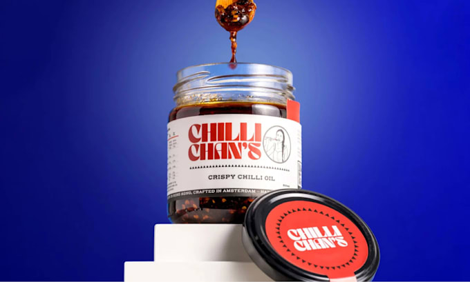 design your label, jar or sleeve product packaging