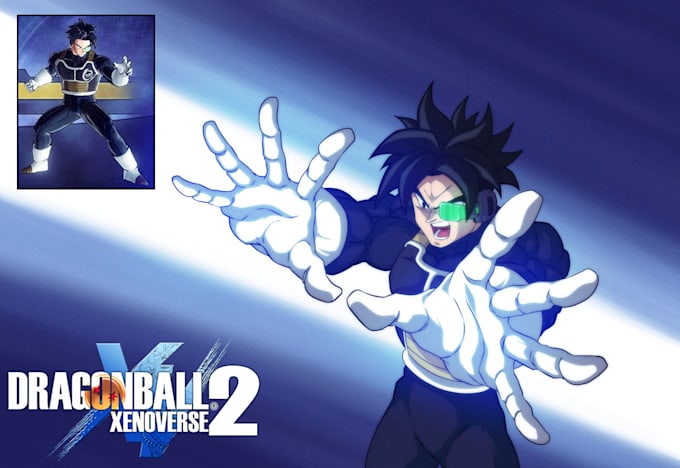 design your original character in dragon ball z anime style