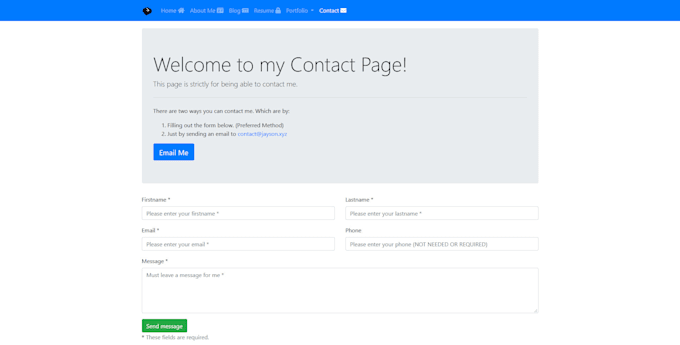 Create a working contact form using html css and php by Jaysin_ | Fiverr