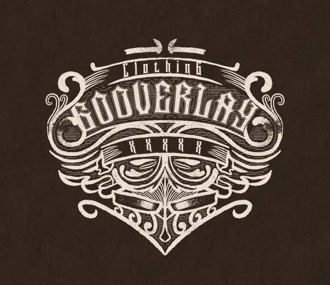 Design text typography vintage illustration andd lettering by Gooverlay ...