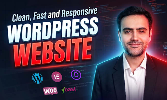 create and design a professional wordpress website design