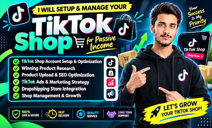 setup tik tok shop fix tiktok dropshipping tiktok shop marketing tiktok shop ads