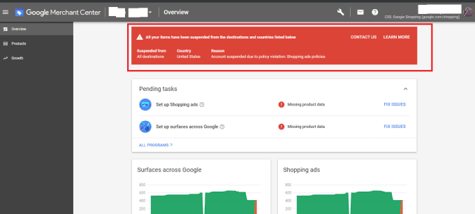 create shopping ads,feed and fix merchant center issues