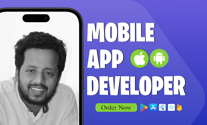 do mobile app development, ios app, android app creation as mobile app developer