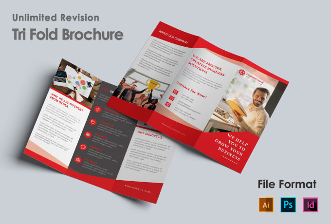 Hire a freelancer to create trifold,bifold,brochure design,leaflet, flyer,catalog design
