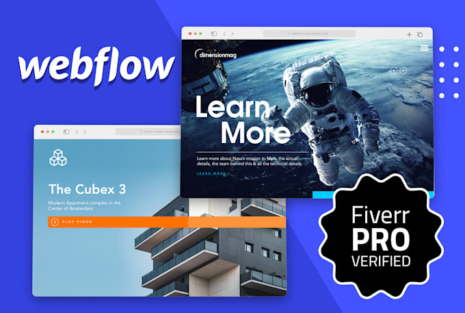 design a webflow website for you