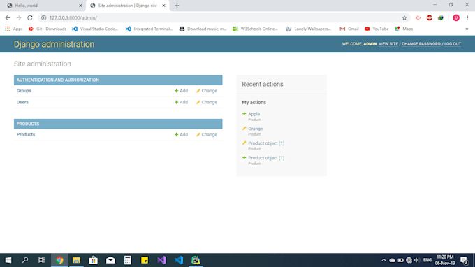 Create web app in python by using django framework by Uijaz1994 | Fiverr