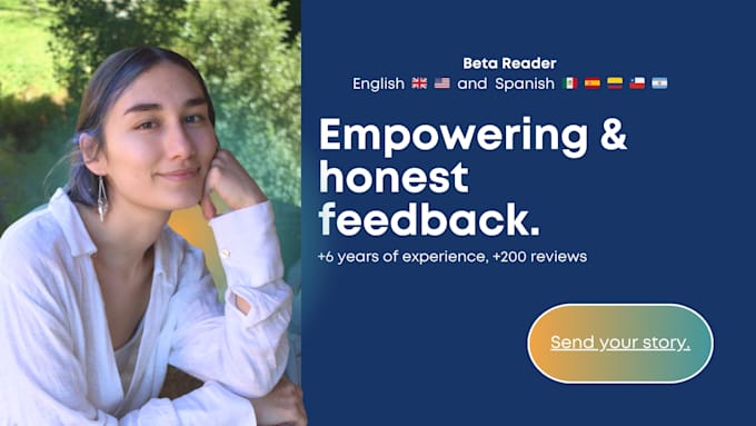 beta read your story and deliver honest and insightful feedback