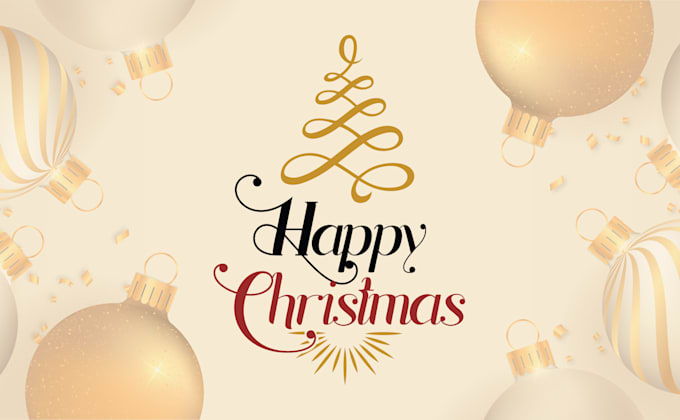 do a catchy holiday logo design