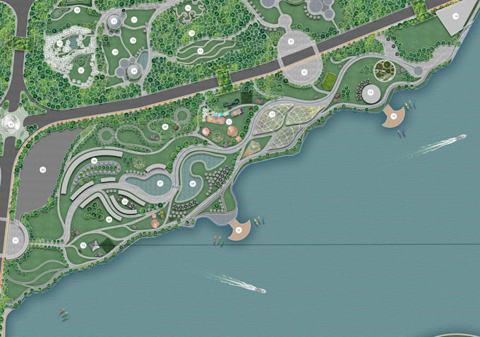 design 2d and 3d master plans, site plans, floor plans, and renders
