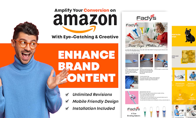 design amazon aplus content enhanced brand content ebc